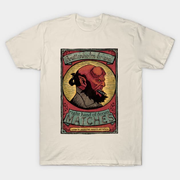 Vintage Hellboy T-Shirt by Little Bad Wren 